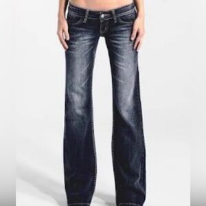 Moussy low rise wide leg Jeans